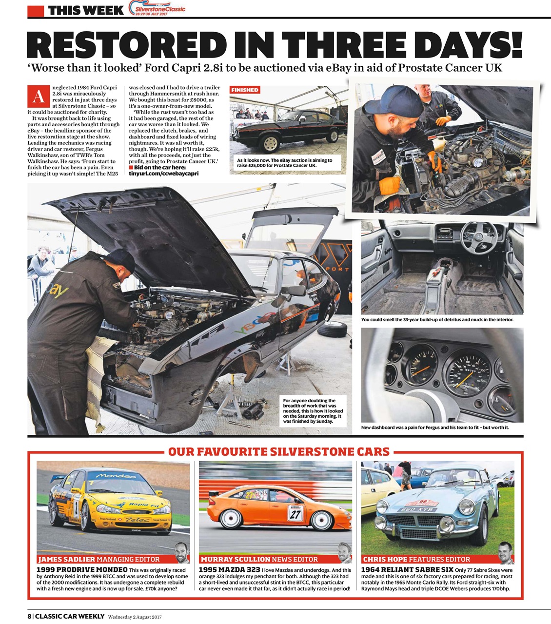 Classic Car Weekly Preview Pages