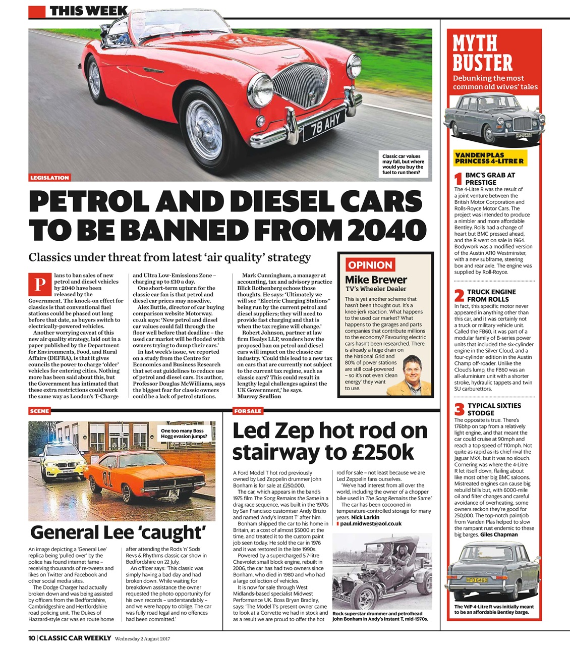 Classic Car Weekly Preview Pages