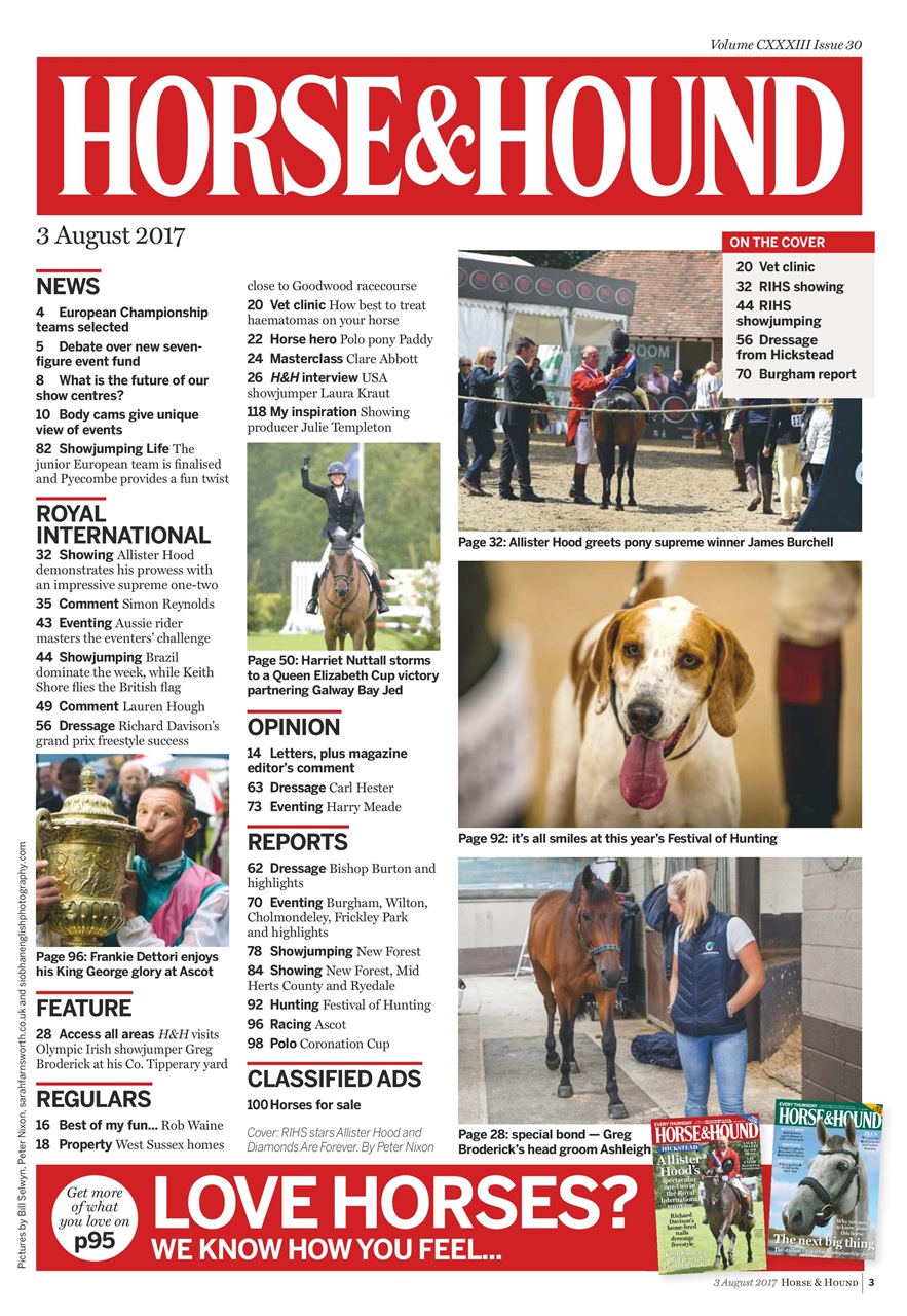 Horse & Hound Preview Pages