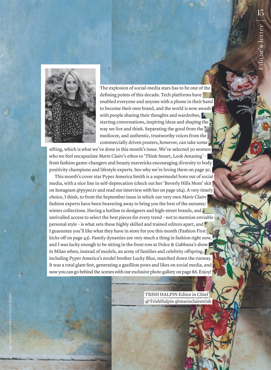 Marie Claire Preview Pages