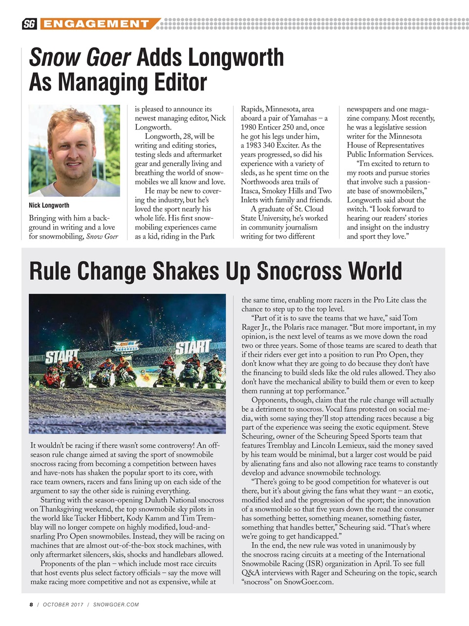 SnowGoer Preview Pages