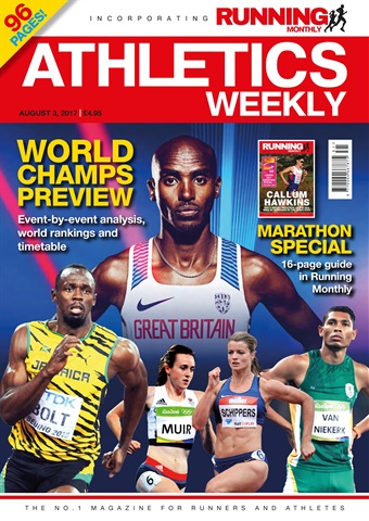 AW – Athletics Weekly Magazine issue Aug 3, 2017