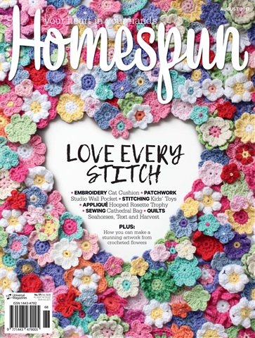 Homespun issue Issue#18.8 Aug 2017