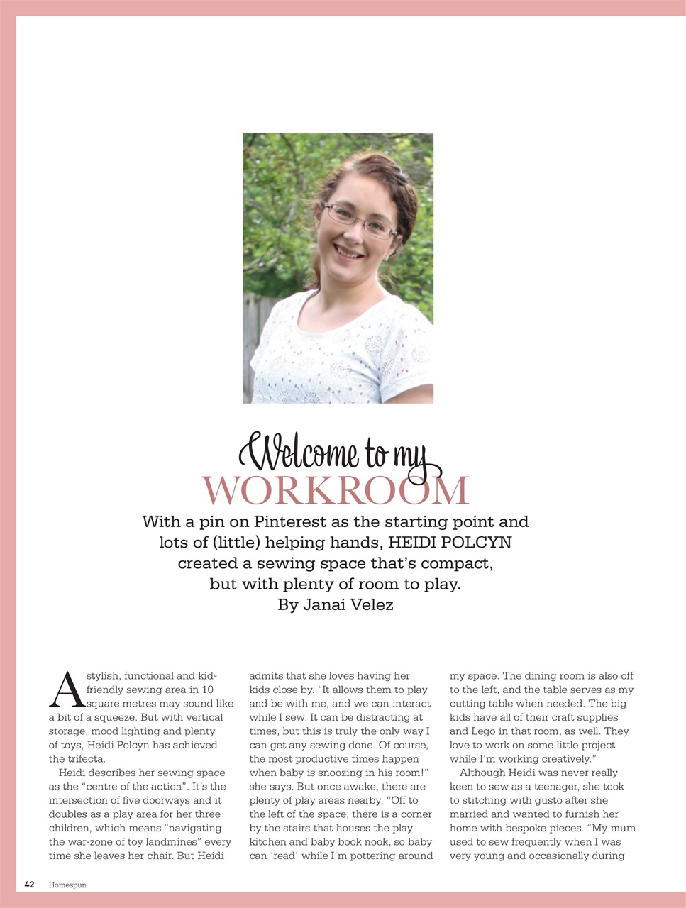 Homespun Preview Pages