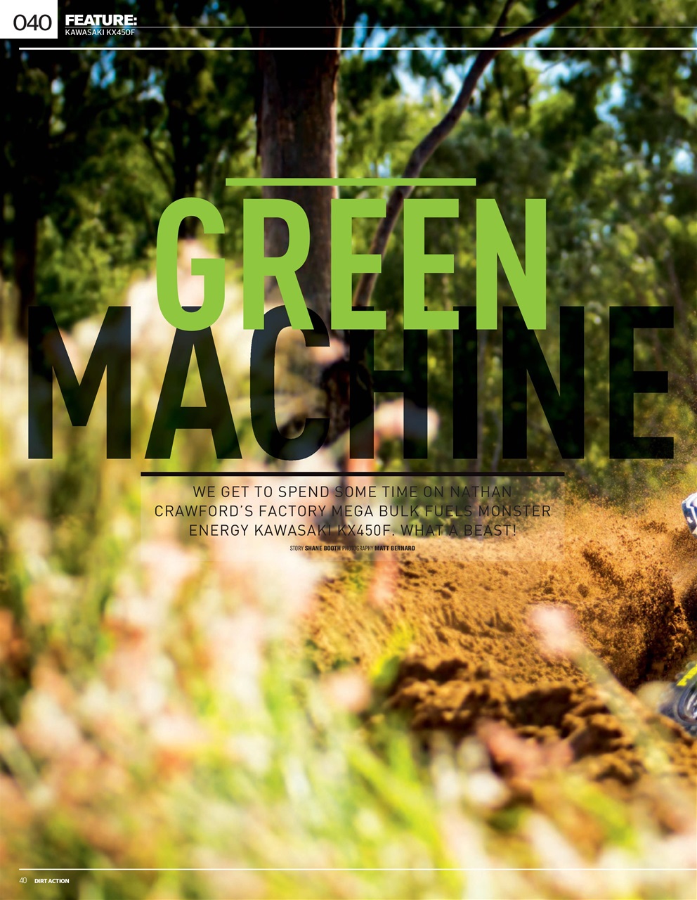 Dirt Action Preview Pages