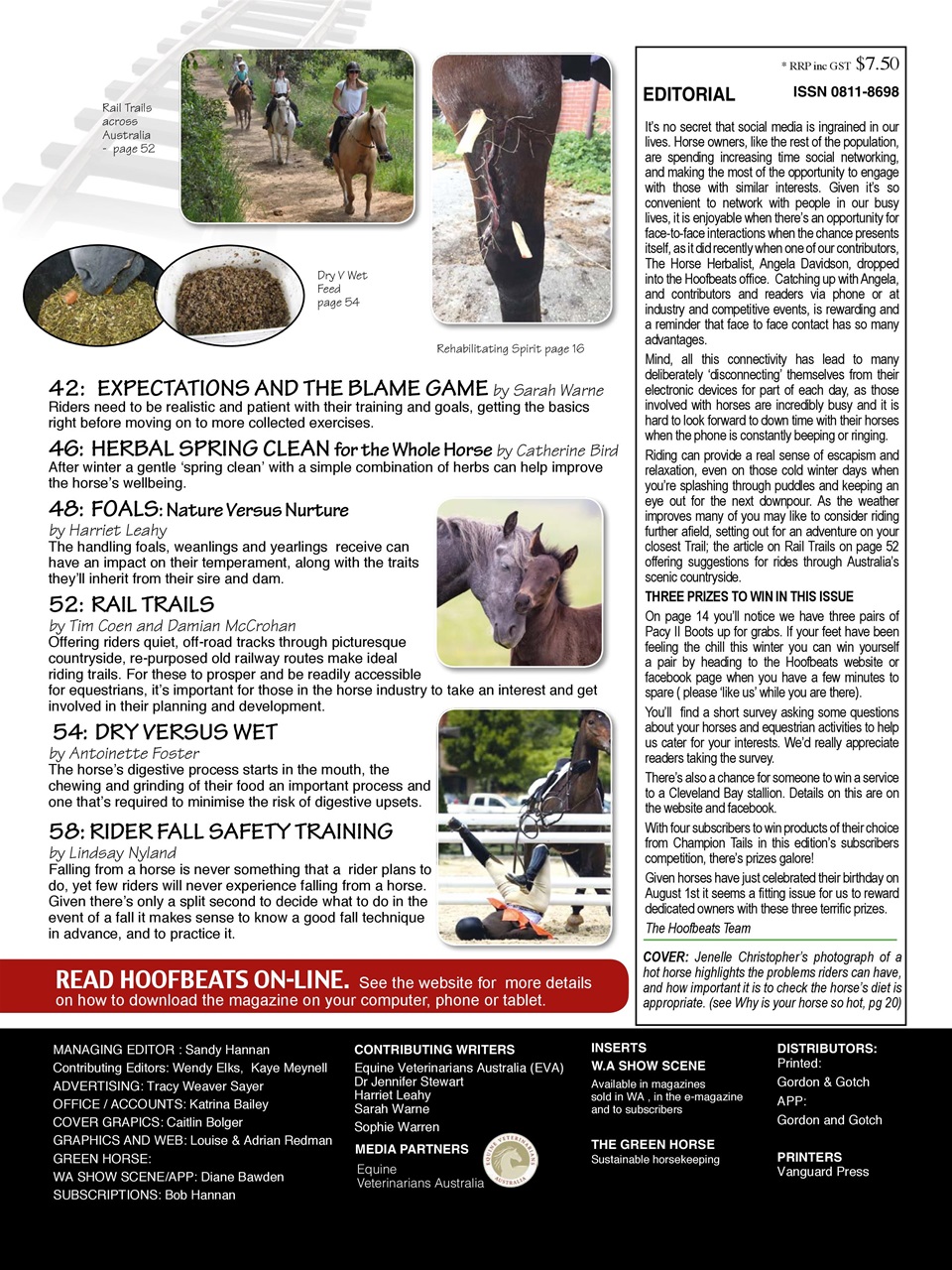 Hoofbeats Preview Pages