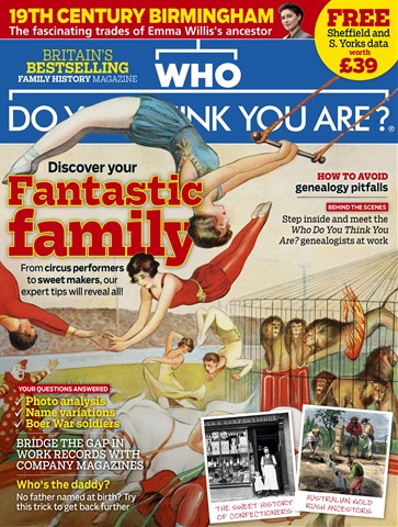 Who Do You Think You Are? issue August 2017