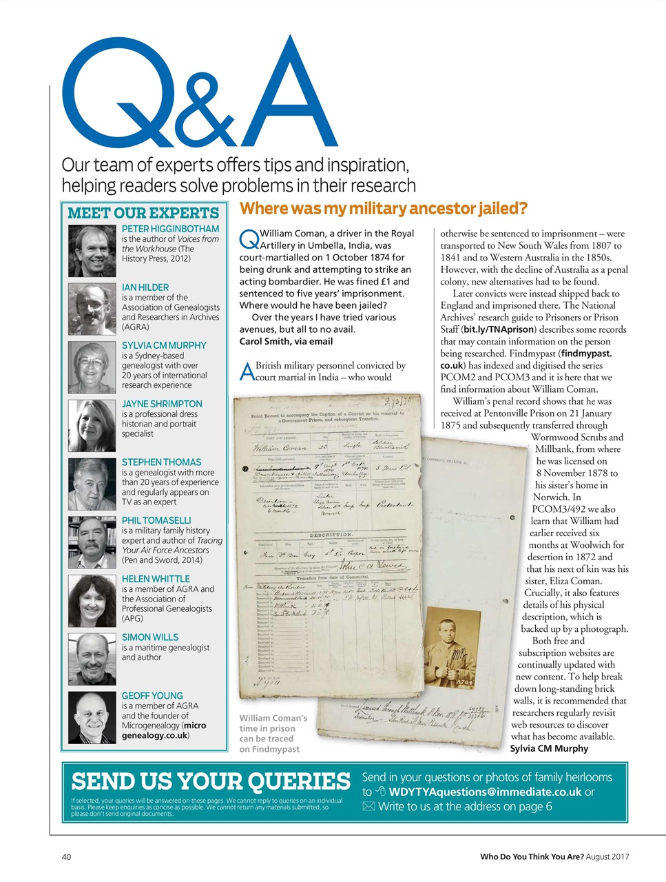 Who Do You Think You Are? Preview Pages