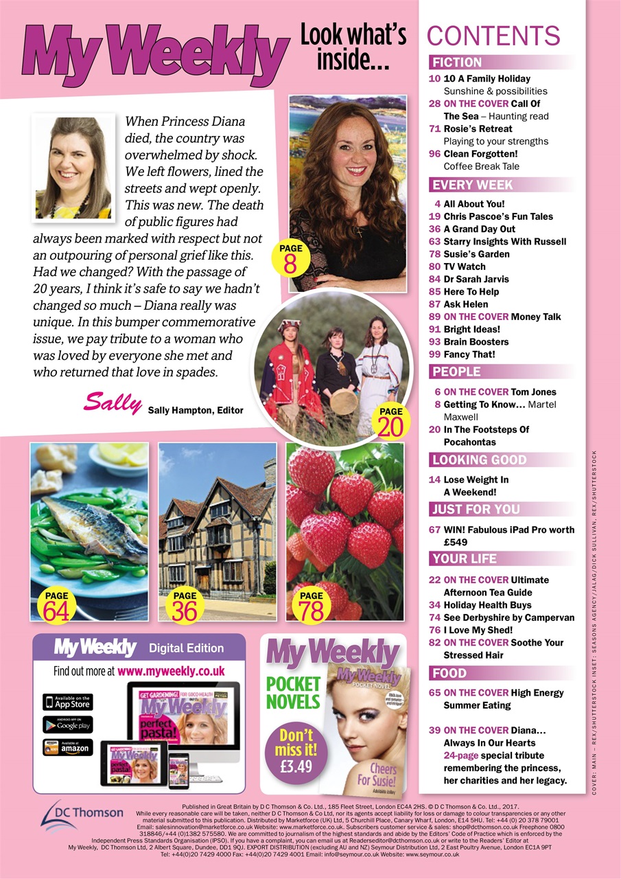 My Weekly Preview Pages