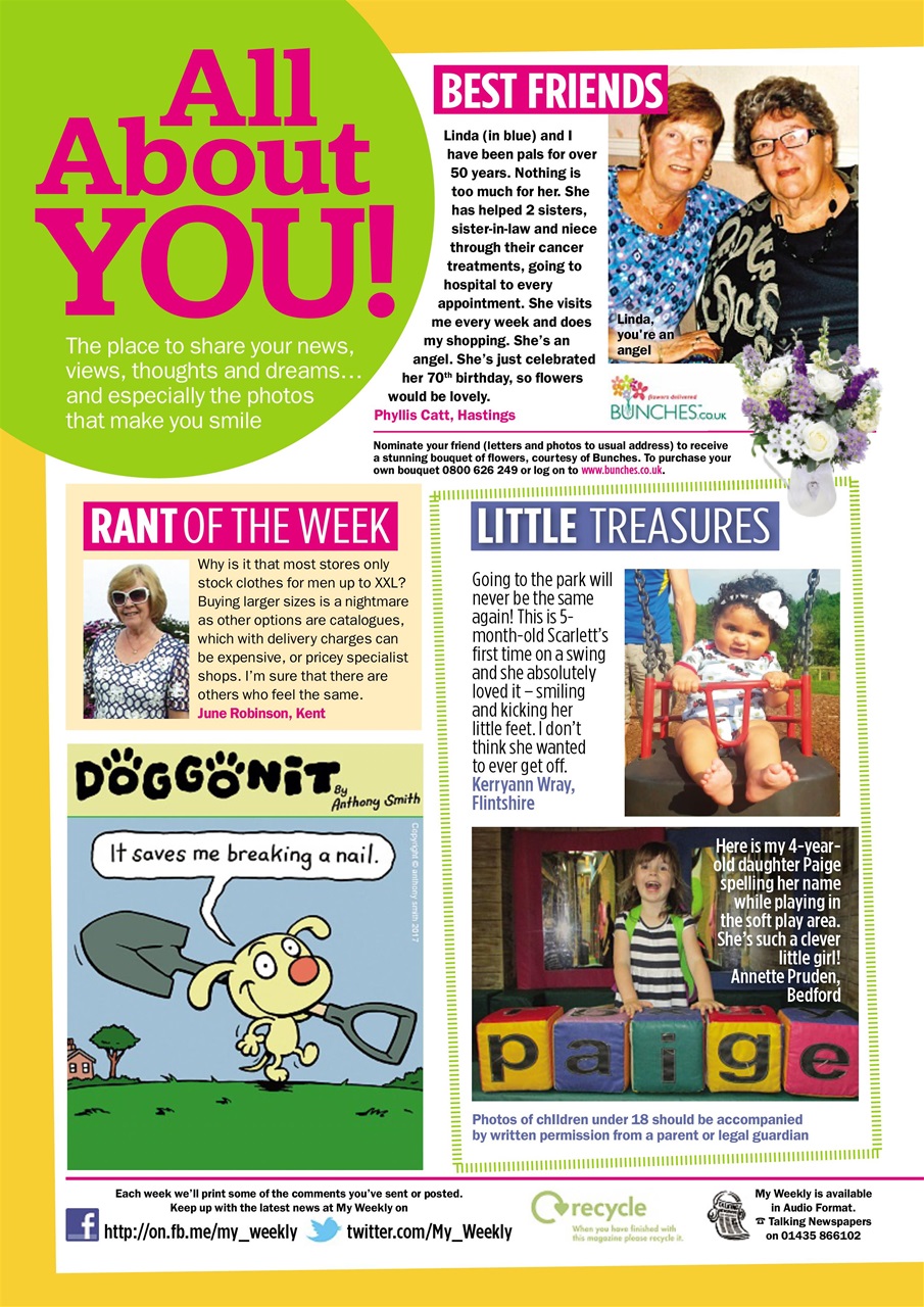 My Weekly Preview Pages