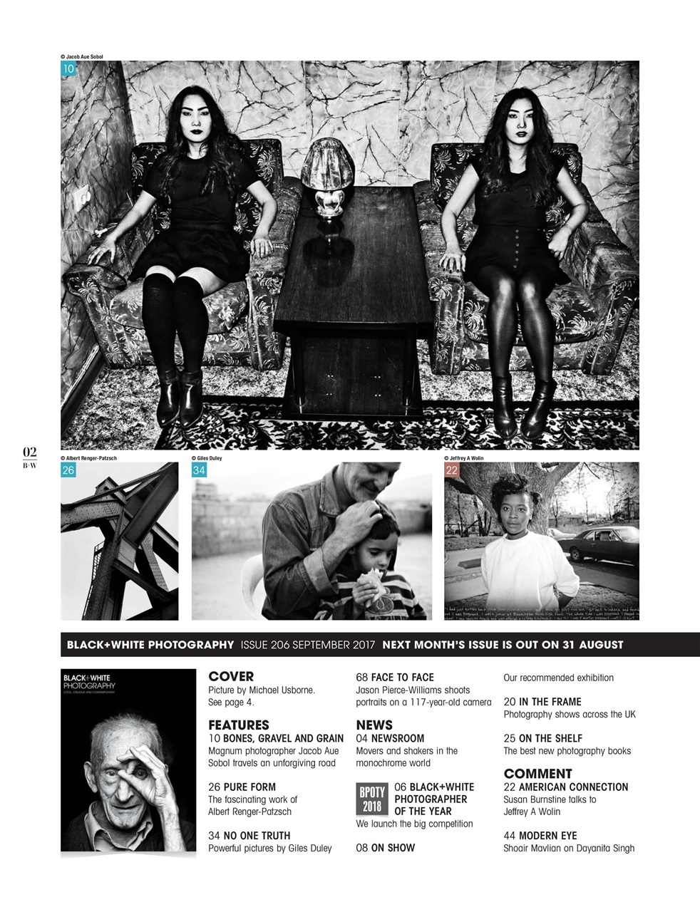 Black+White Photography Preview Pages