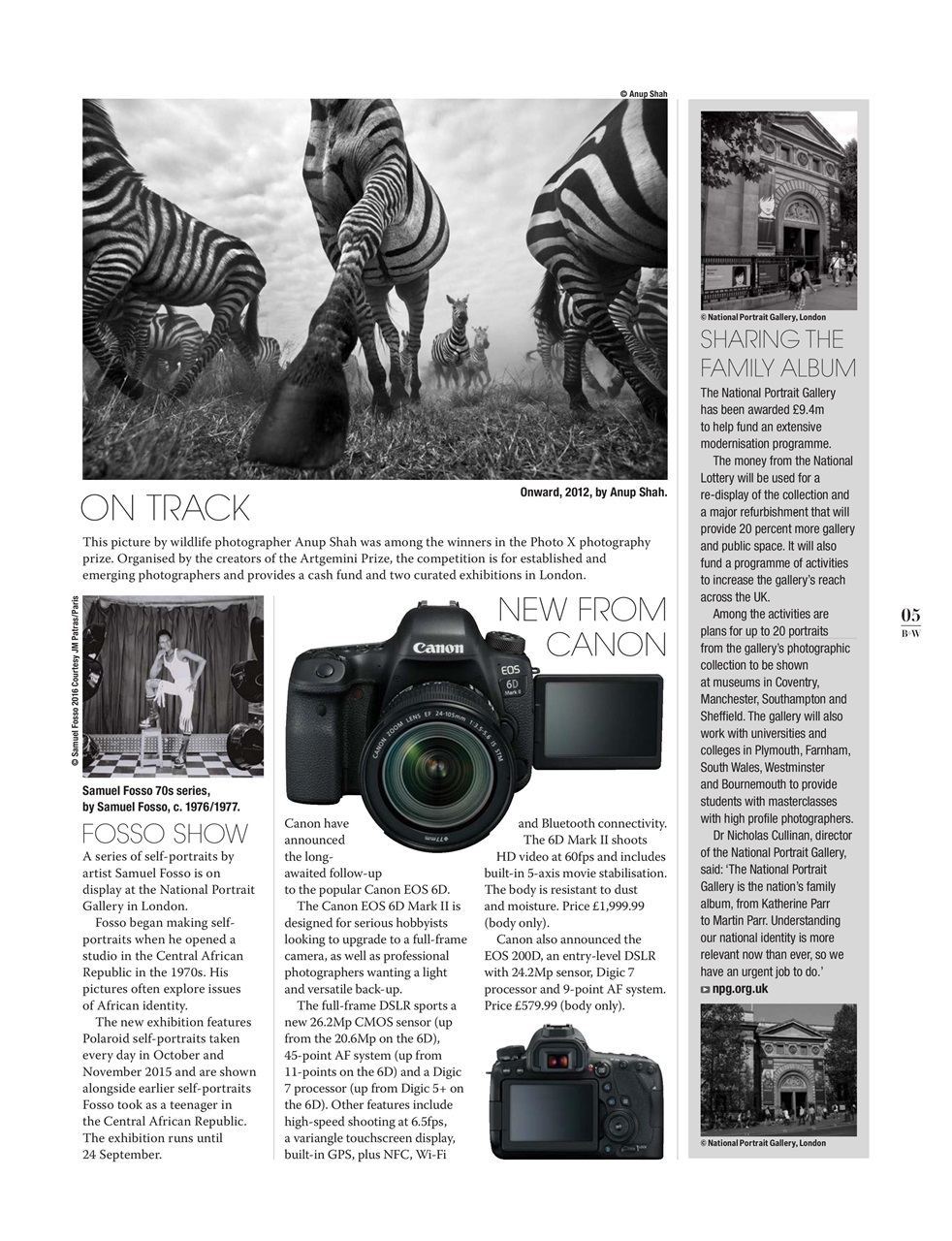 Black+White Photography Preview Pages