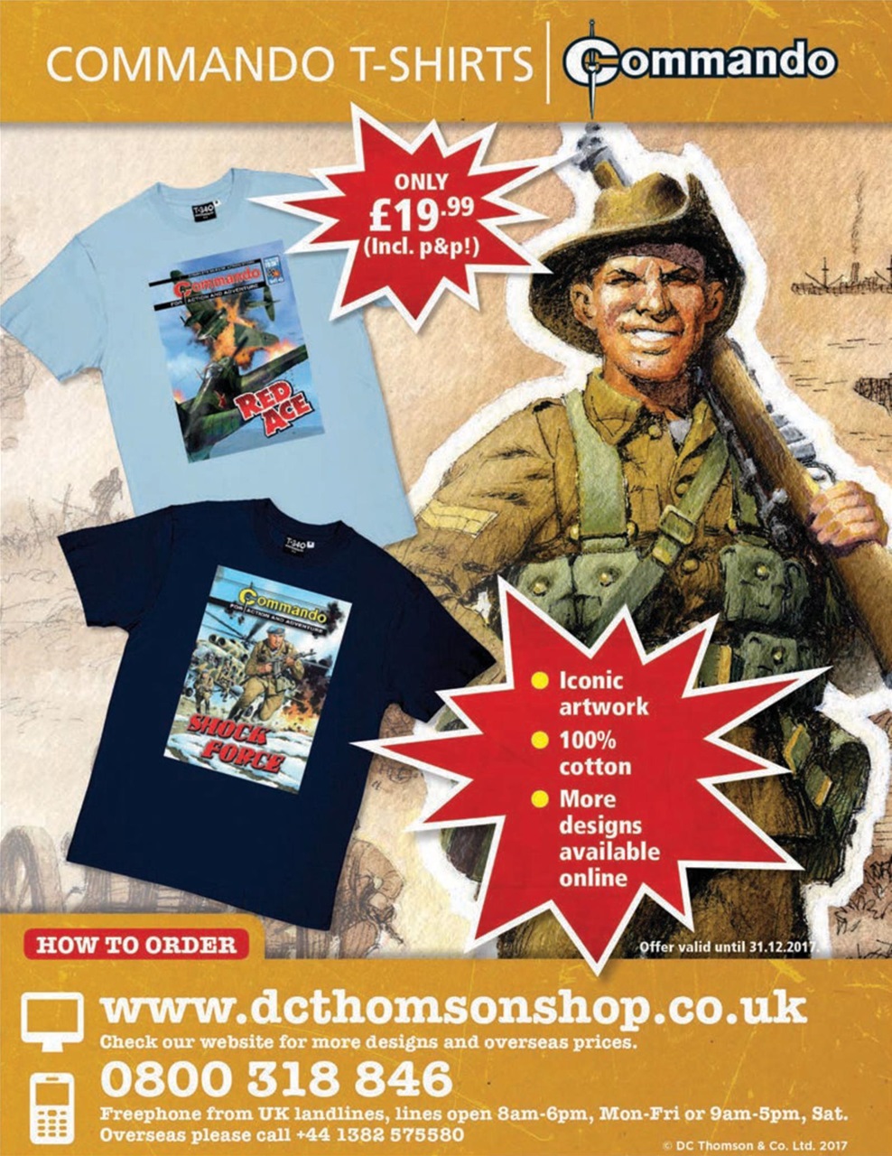 Commando Preview Pages