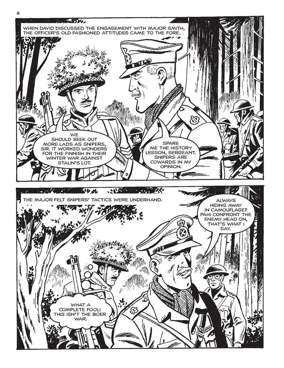 Commando Preview Pages