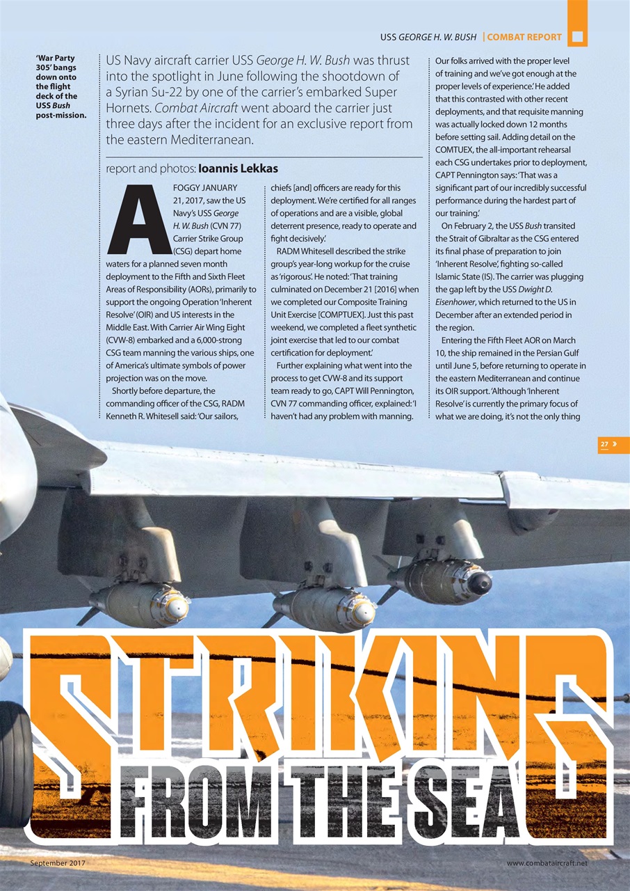 Combat Aircraft Journal Preview Pages