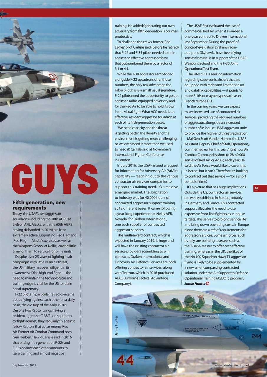 Combat Aircraft Journal Preview Pages