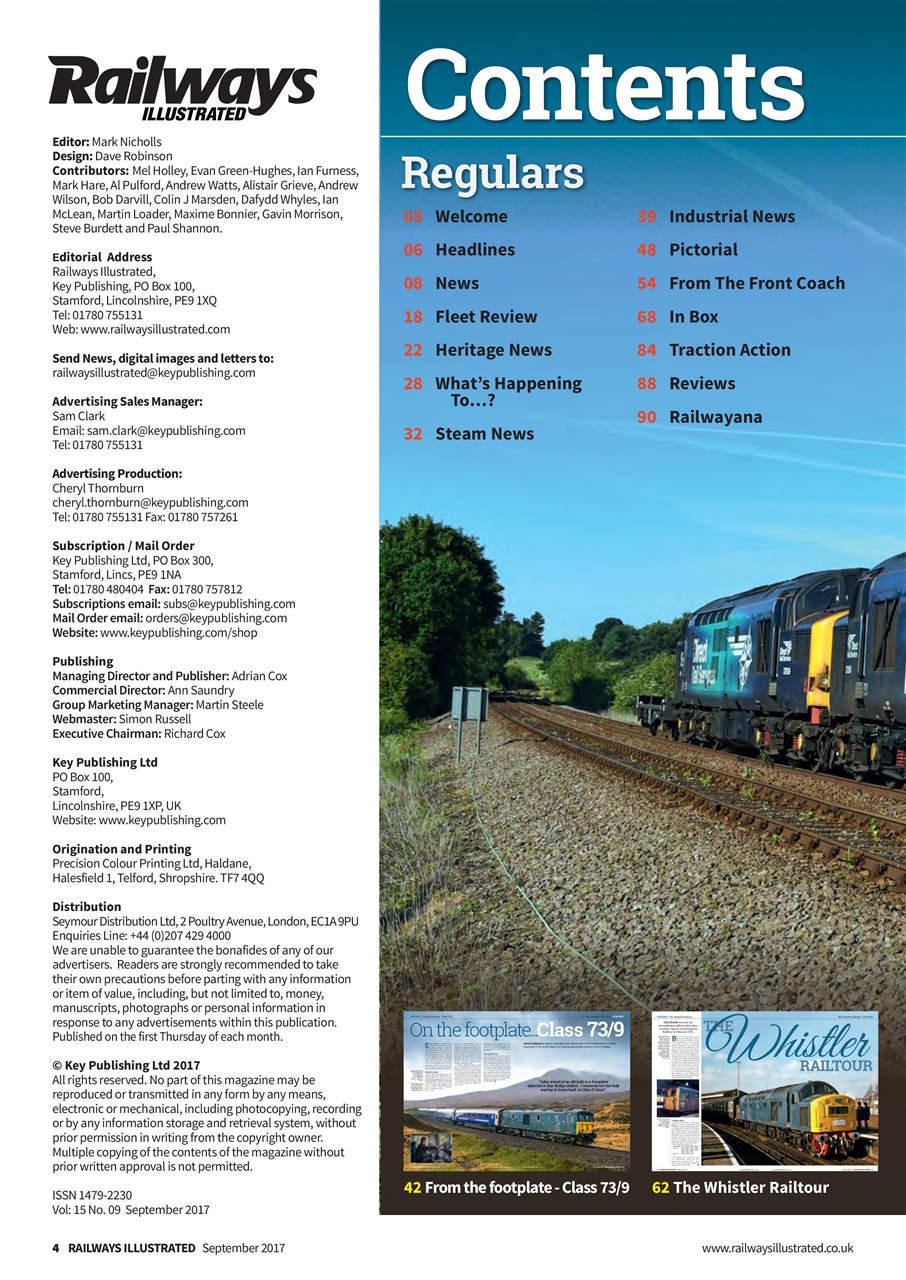 Railways Illustrated Preview Pages
