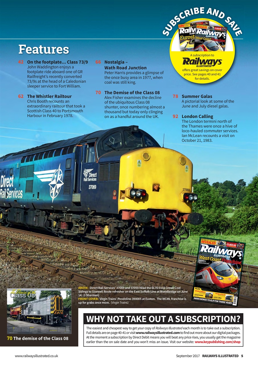 Railways Illustrated Preview Pages