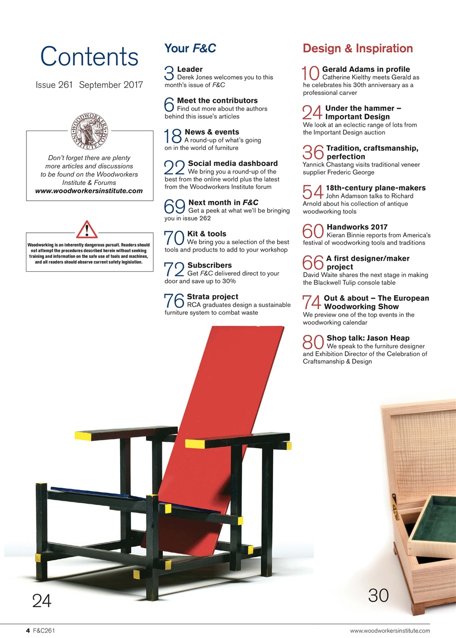 Furniture & Cabinetmaking Preview Pages