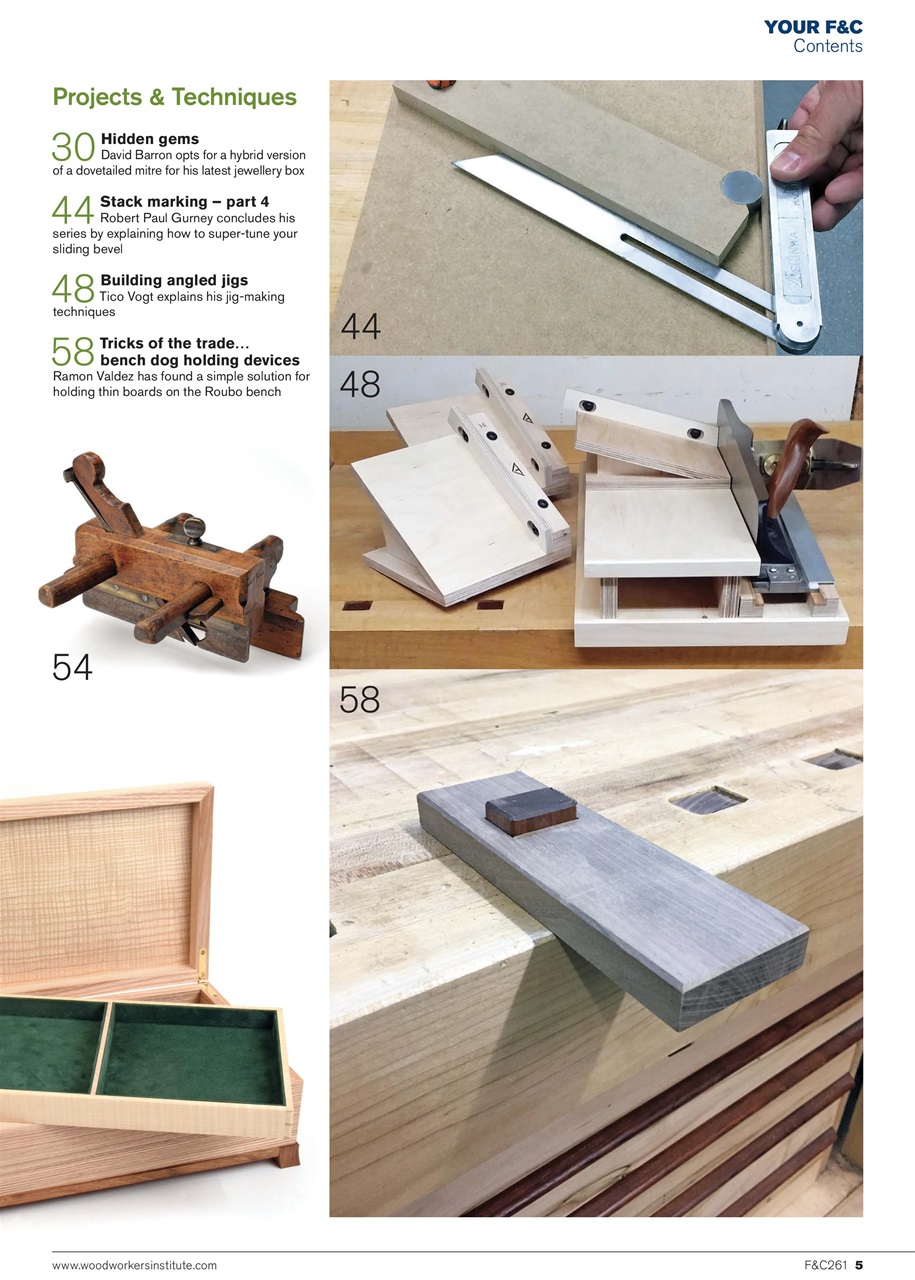 Furniture & Cabinetmaking Preview Pages