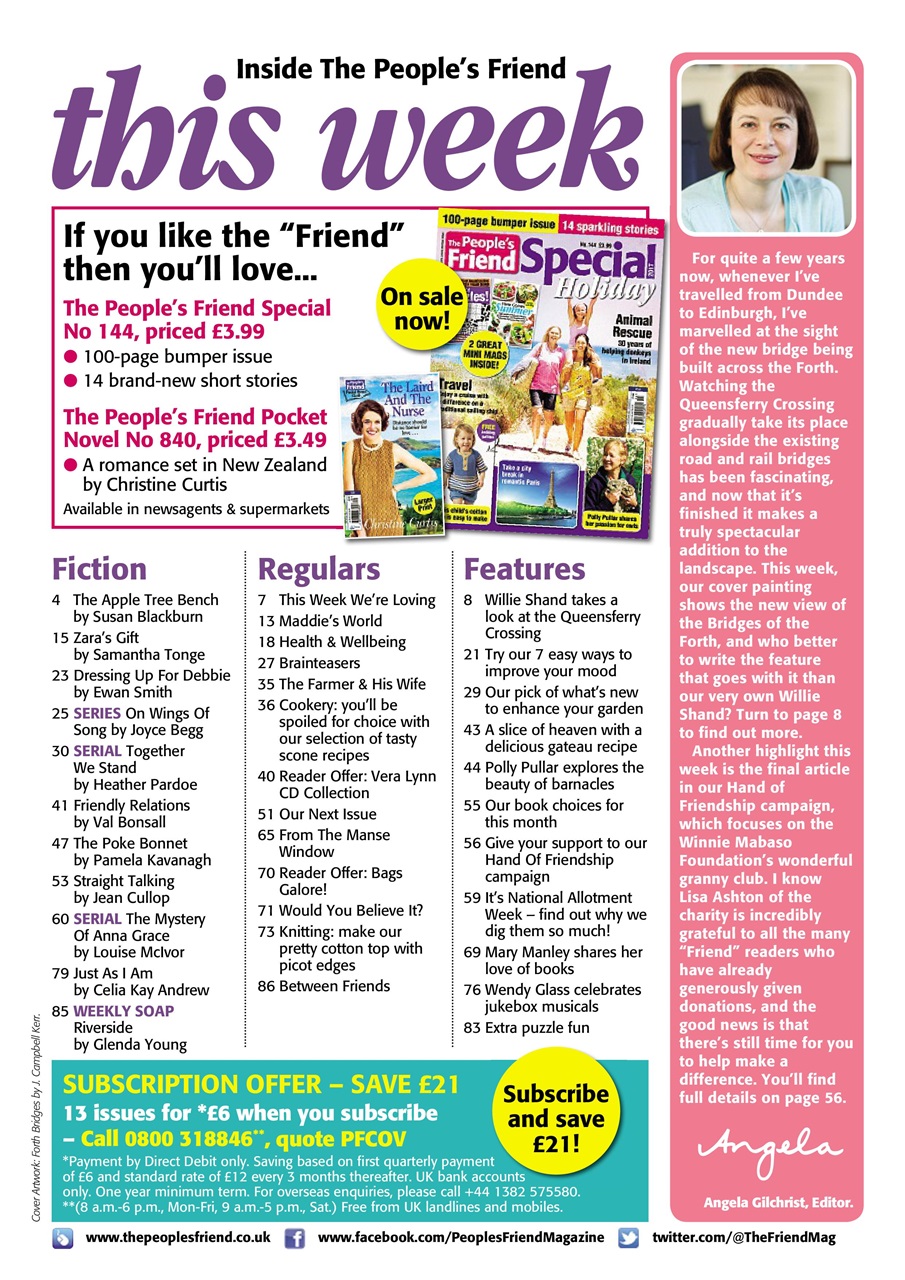 The People’s Friend Preview Pages