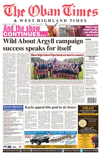 The Oban Times & Lochaber Times issue 