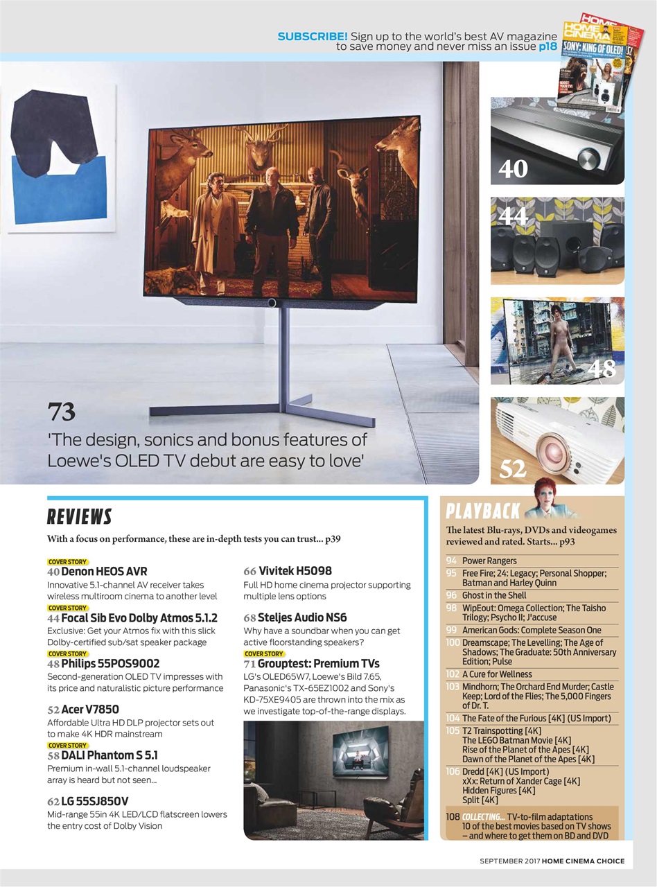 Home Cinema Choice Preview Pages