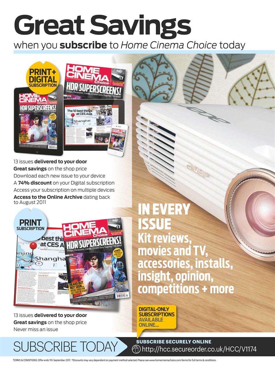 Home Cinema Choice Preview Pages