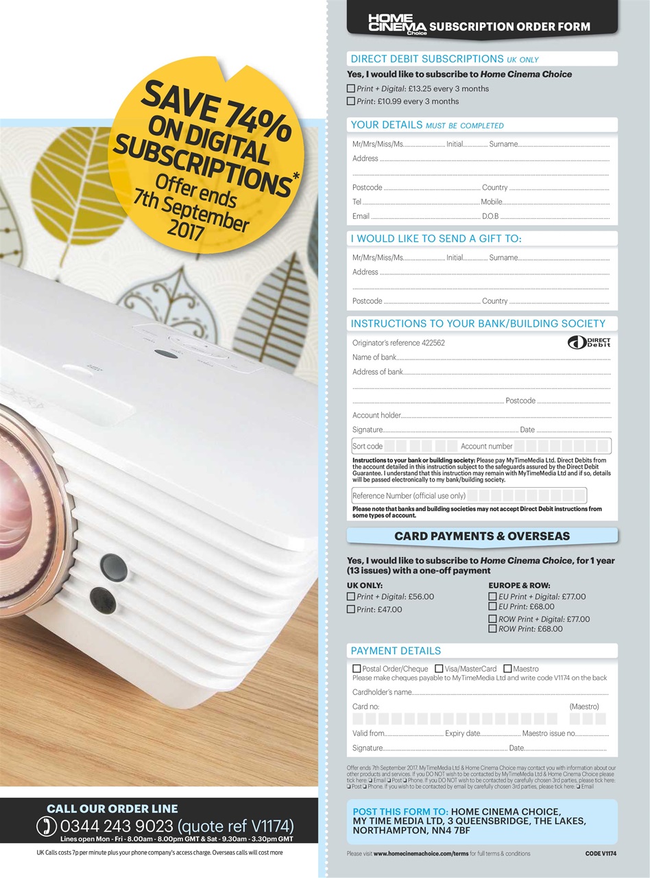 Home Cinema Choice Preview Pages