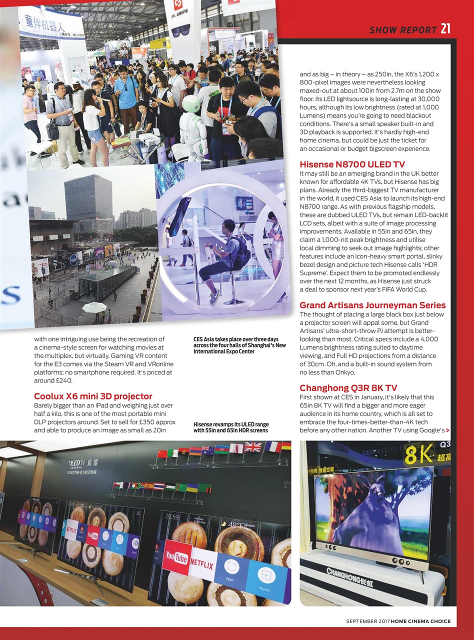Home Cinema Choice Preview Pages