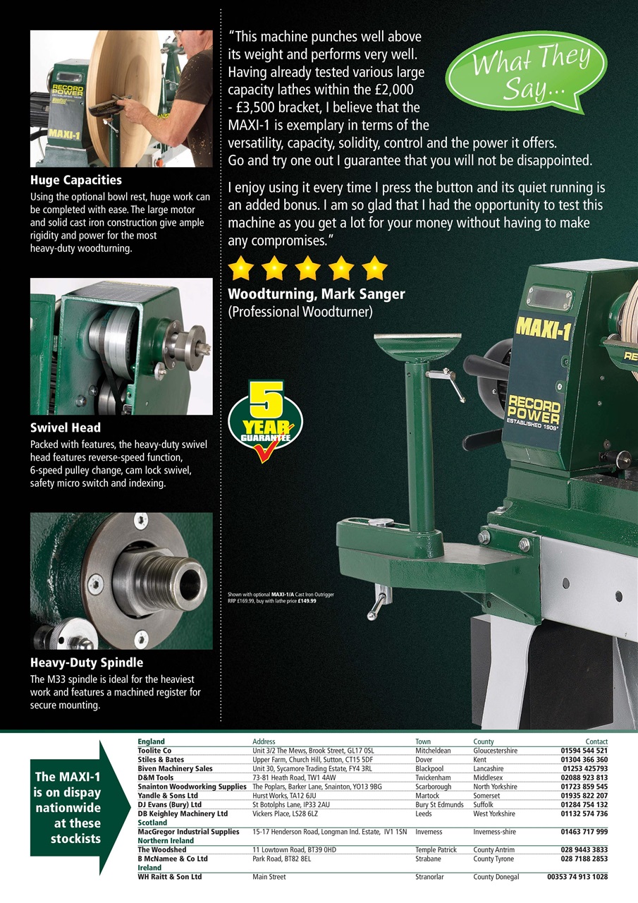 Woodworking Crafts Magazine Preview Pages