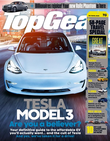 BBC Top Gear Magazine issue September 2017