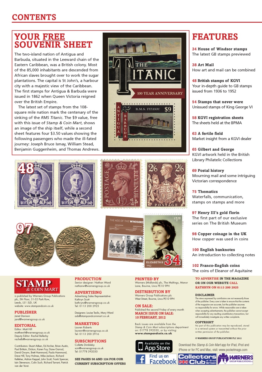 Stamp Collector Preview Pages