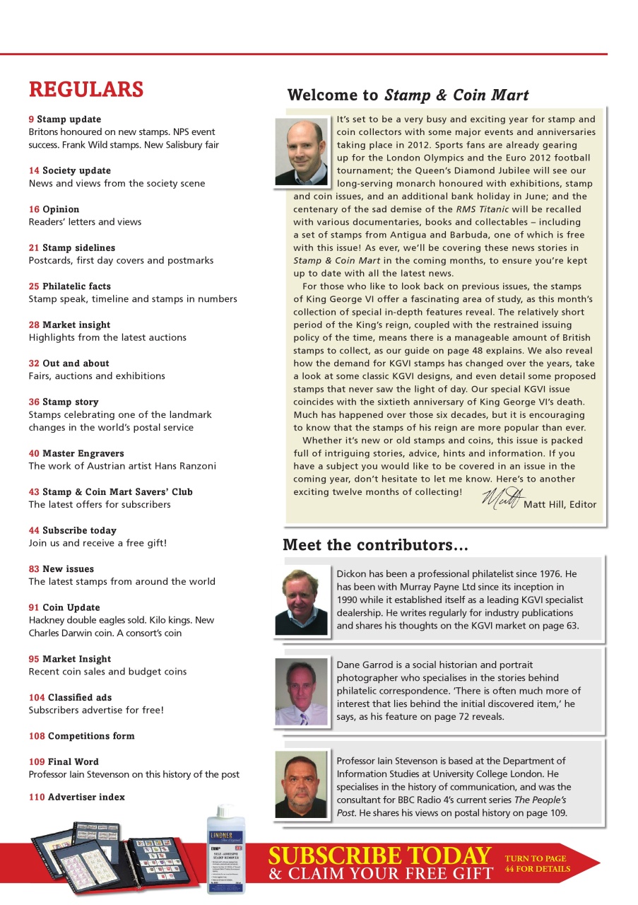 Stamp Collector Preview Pages