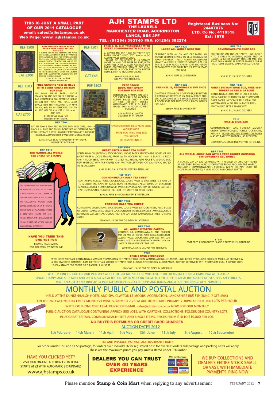 Stamp Collector Preview Pages