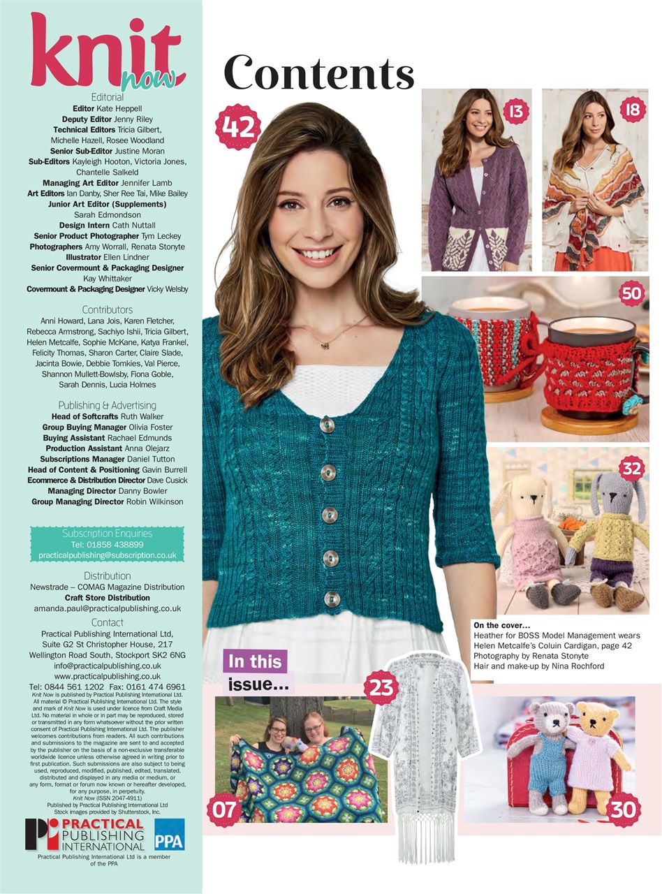 Knit Now Preview Pages