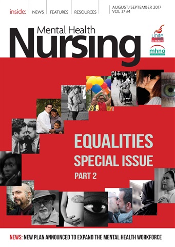Mental Health Nursing issue Aug/Sep 2017