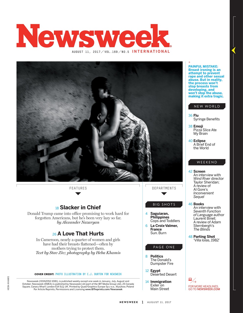 Newsweek International Preview Pages