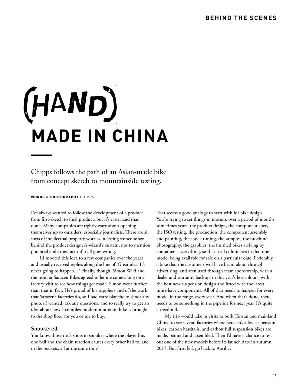 Singletrack Preview Pages