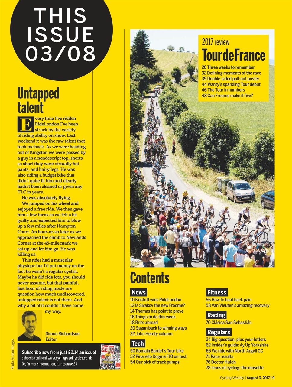 Cycling Weekly Preview Pages