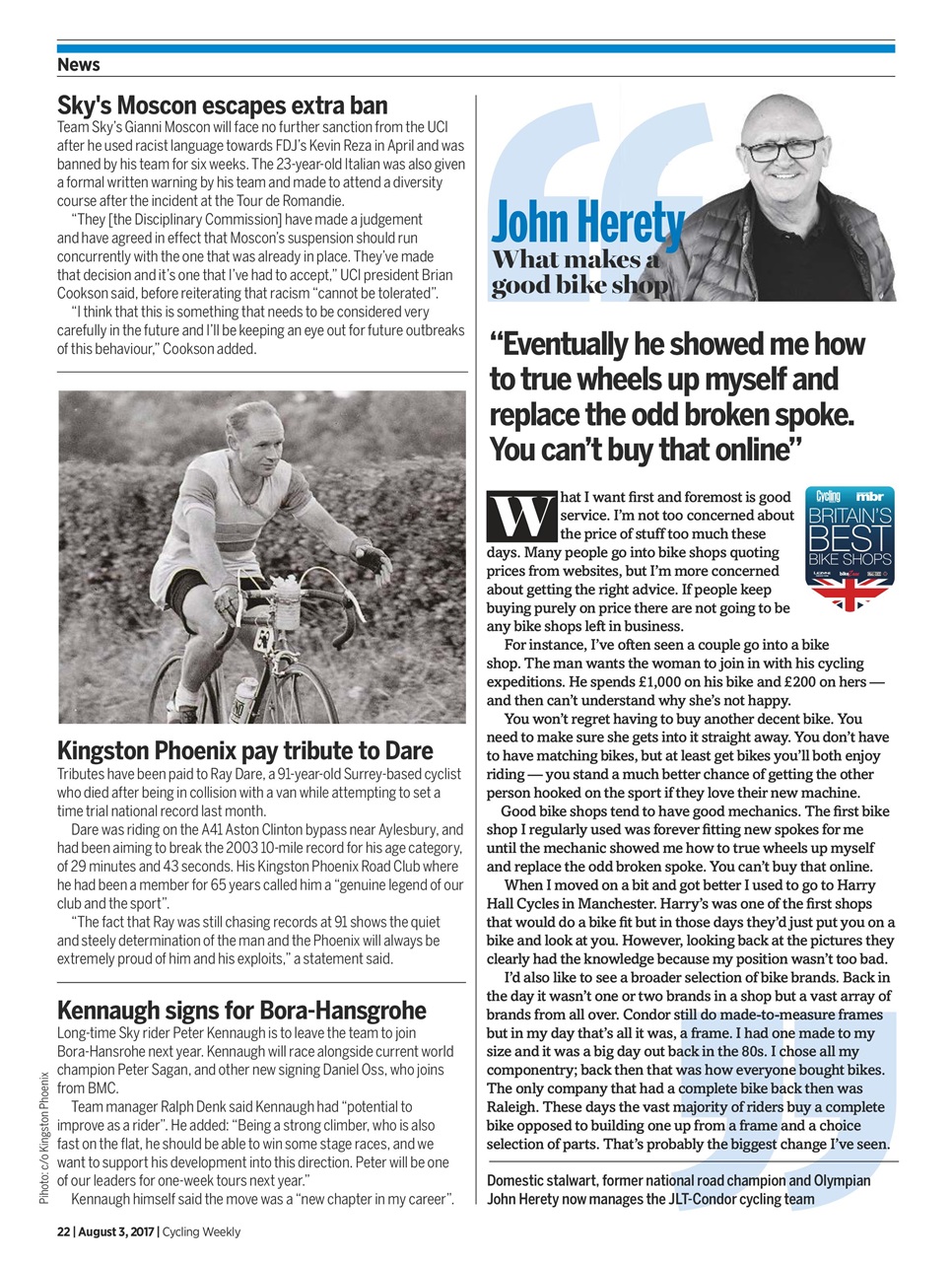 Cycling Weekly Preview Pages