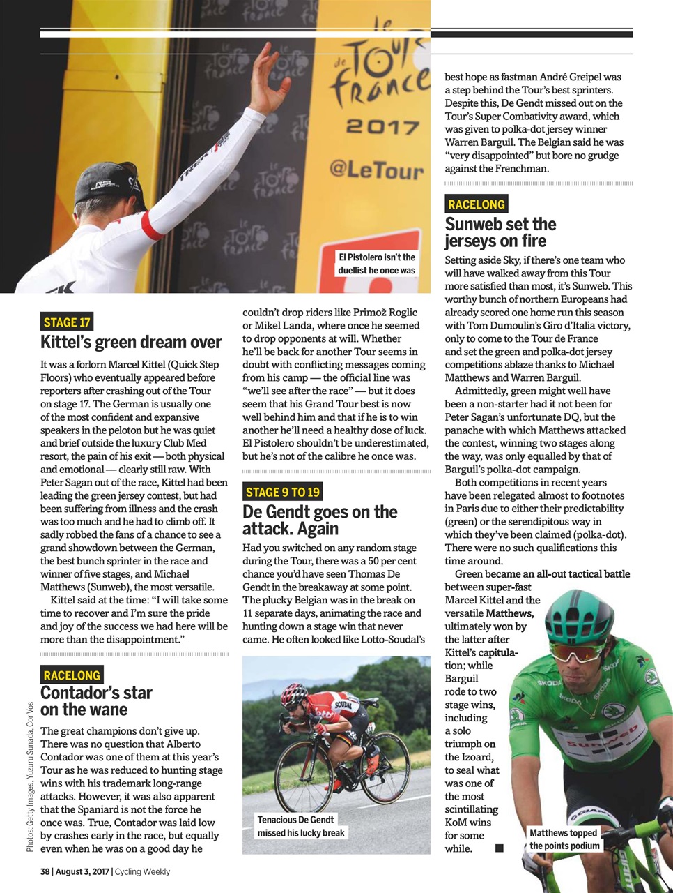 Cycling Weekly Preview Pages