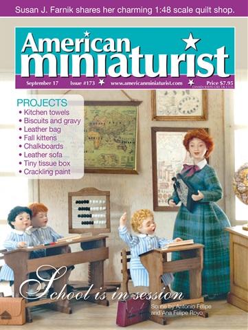 American Miniaturist issue September 2017