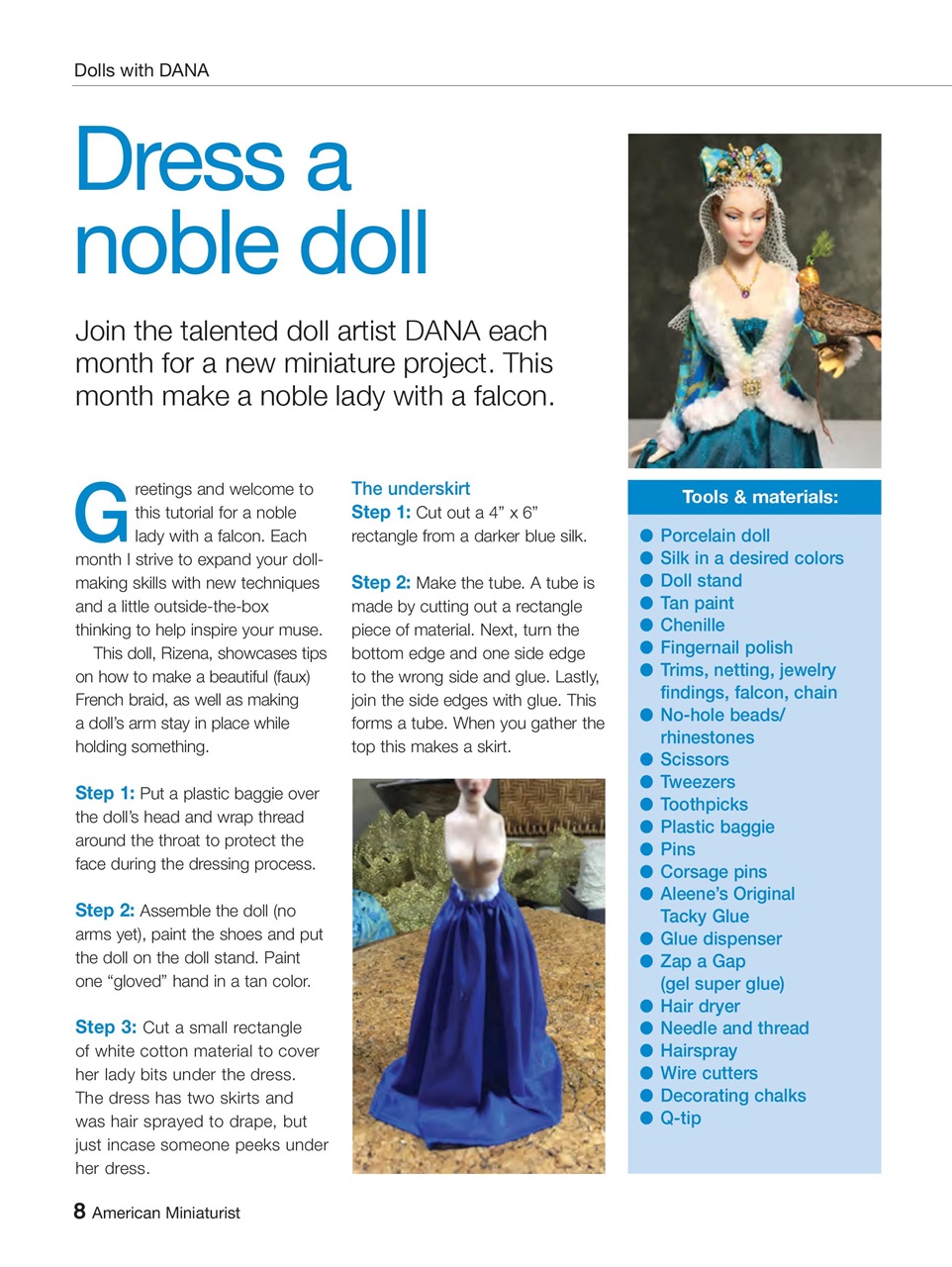 American Miniaturist Preview Pages