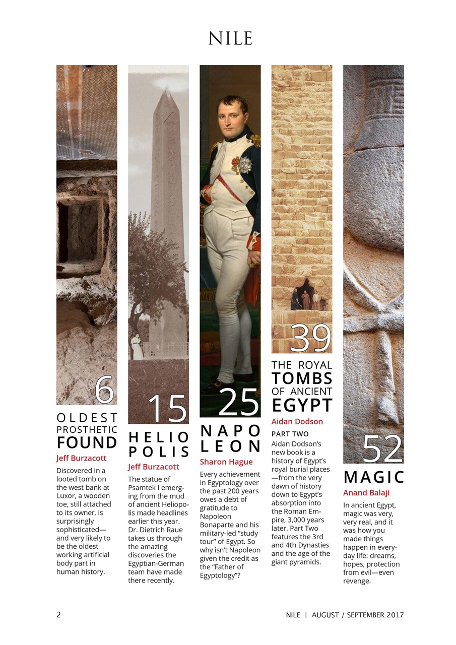 Nile Magazine Preview Pages