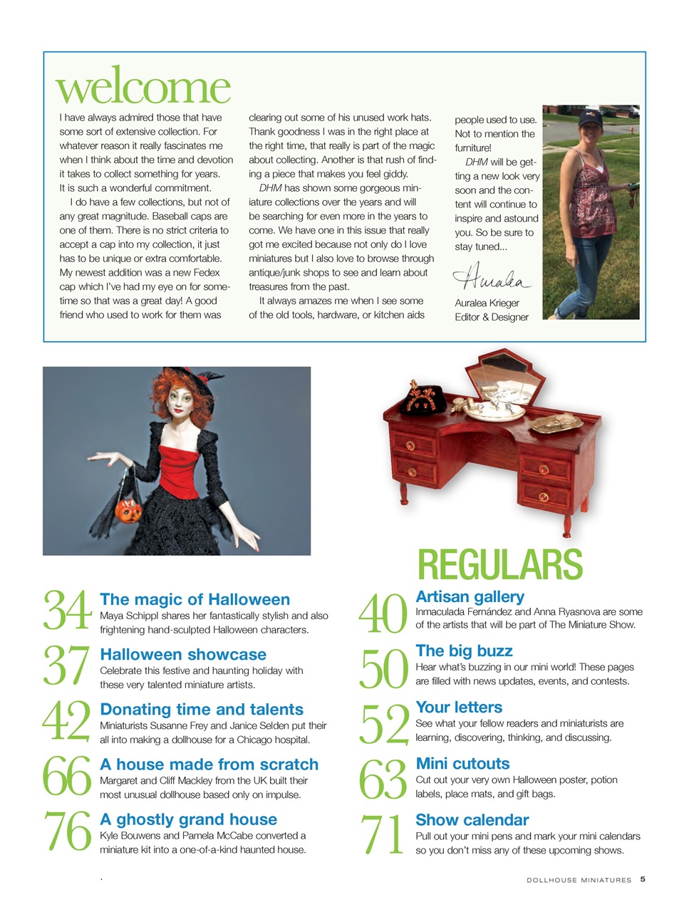 Dollhouse Miniatures Preview Pages
