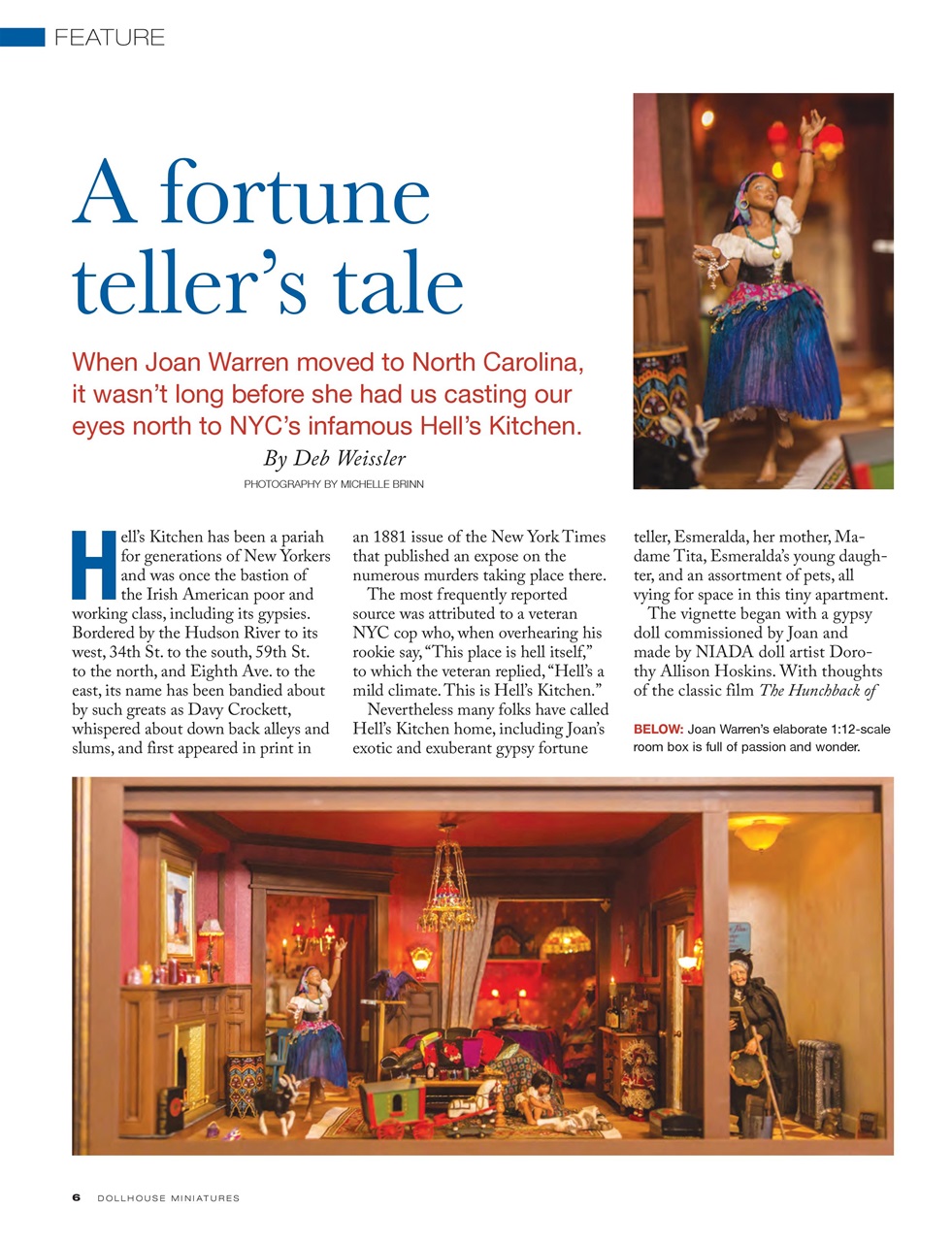 Dollhouse Miniatures Preview Pages
