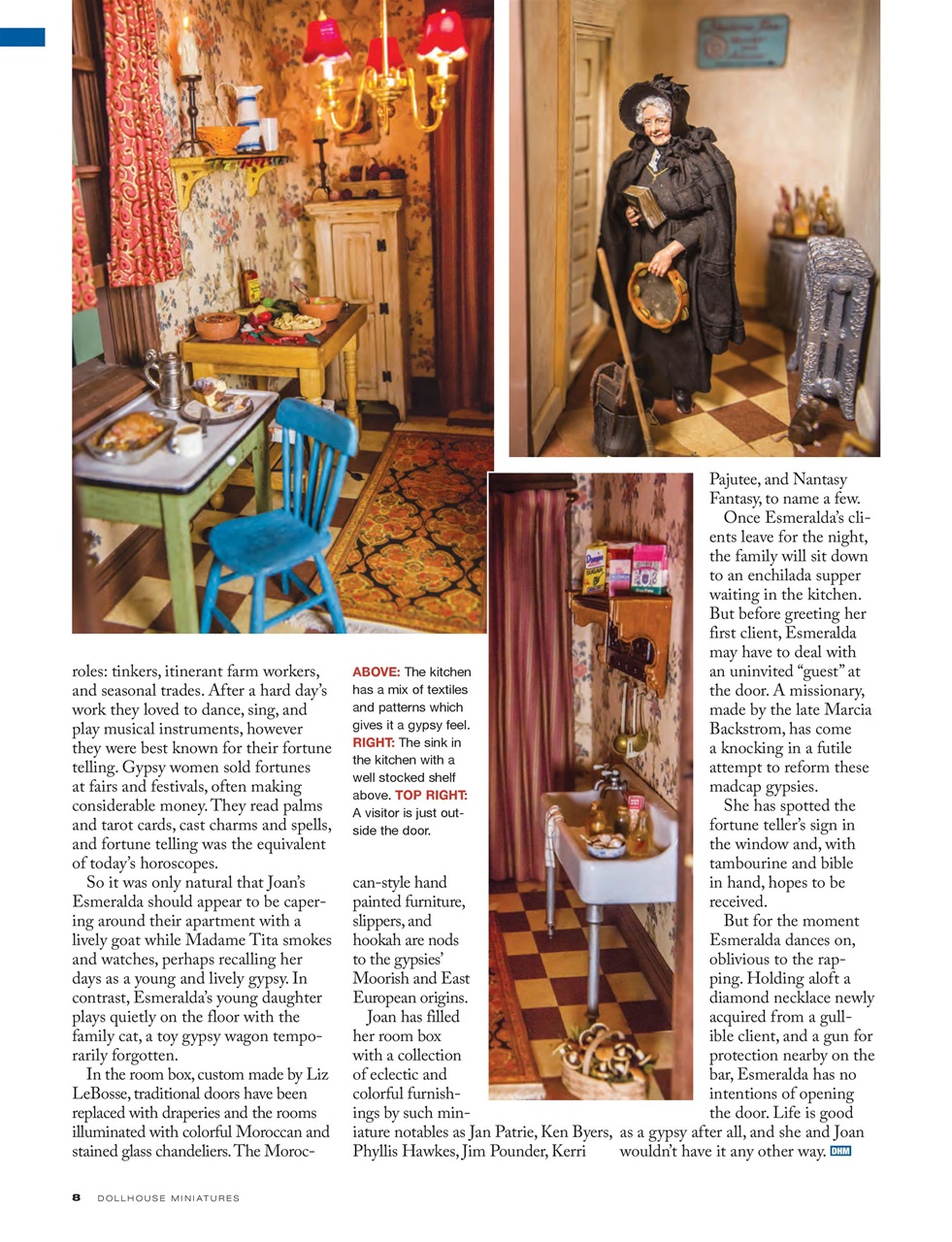 Dollhouse Miniatures Preview Pages