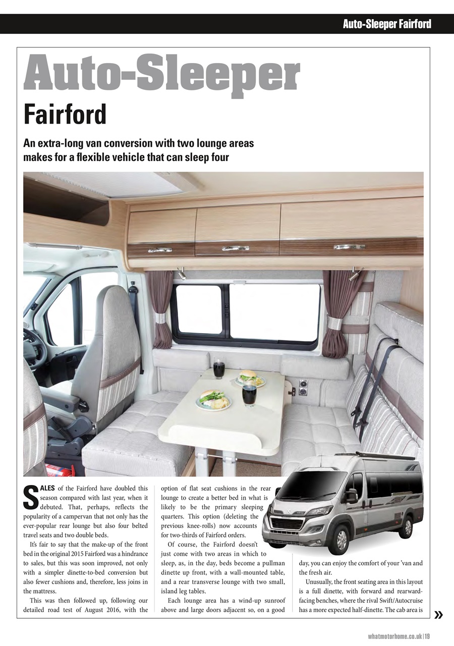 What Motorhome magazine Preview Pages