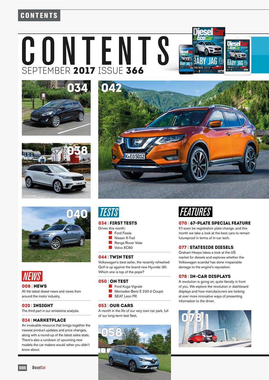 Diesel&EcoCar Magazine Preview Pages